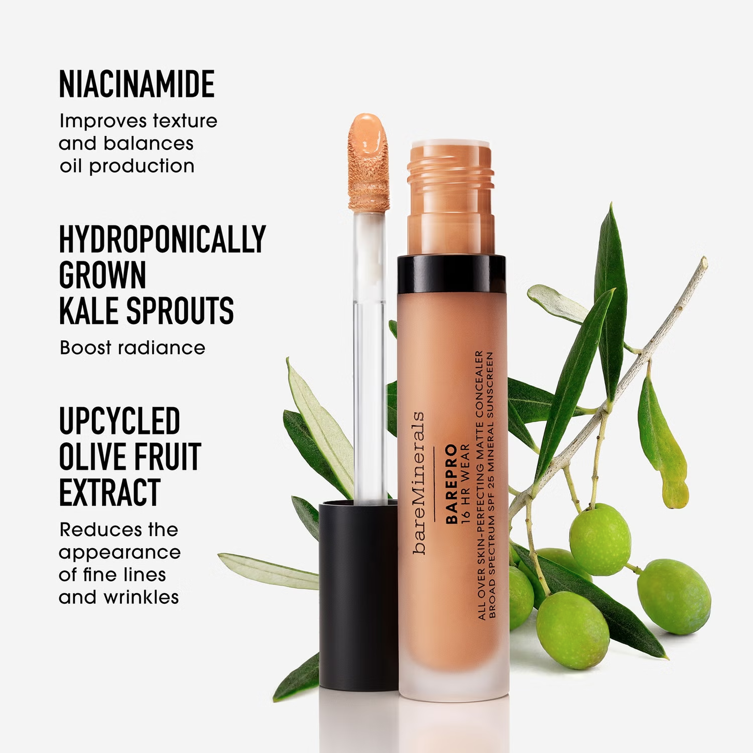 bareMinerals Barepro All-Over Skin-Perfecting Matte Concealer Mineral Spf20