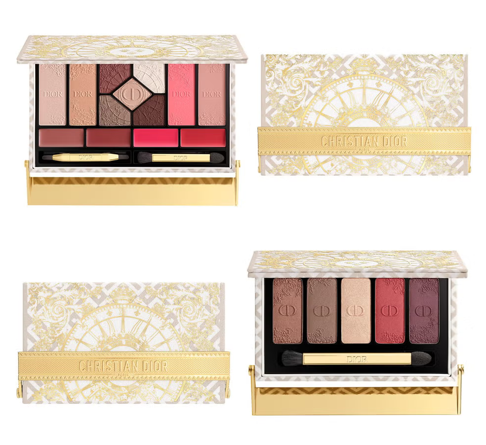 DIOR Holiday 2024 palettes