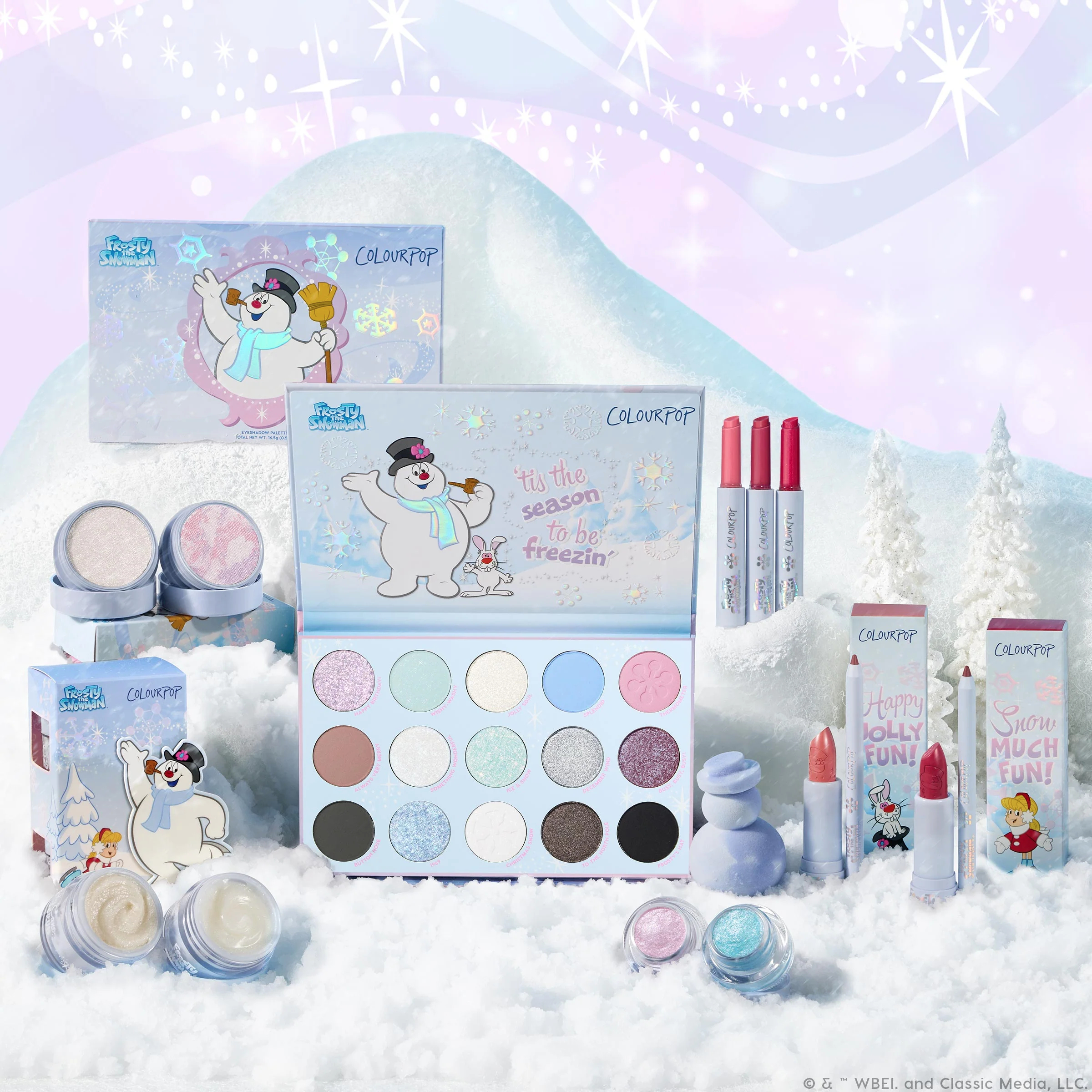 Colourpop x Frosty the Snowman Collection Colourpop x Frosty the Snowman Collection
