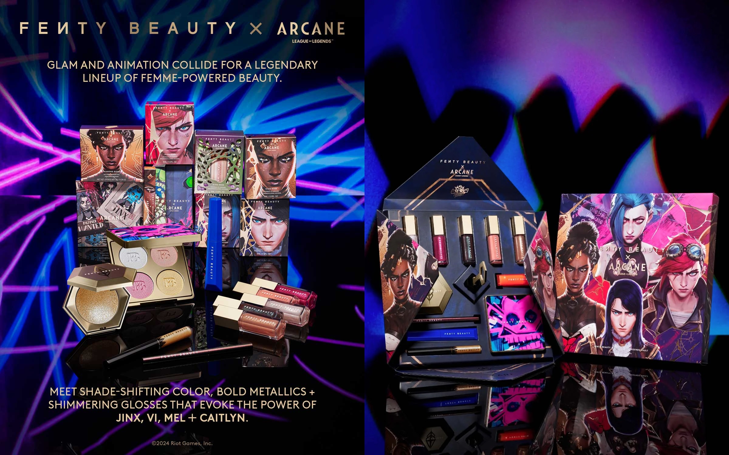 Fenty Beauty x Arcane Collection Fenty Beauty x Arcane Collection