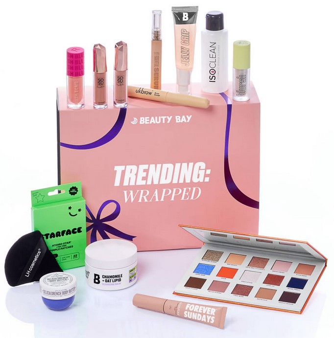 BEAUTY BAY Trending Wrapped Christmas Box