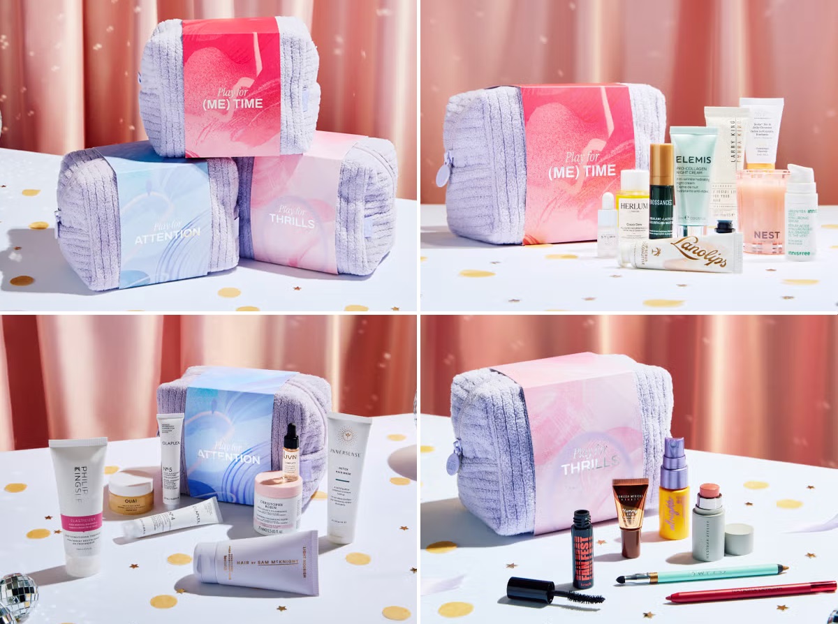 Cult Beauty Christmas Pouches 2024