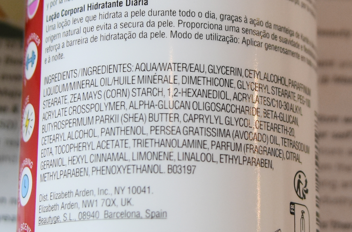 Arden Eight Hour Cream Hydrating Body Lotion