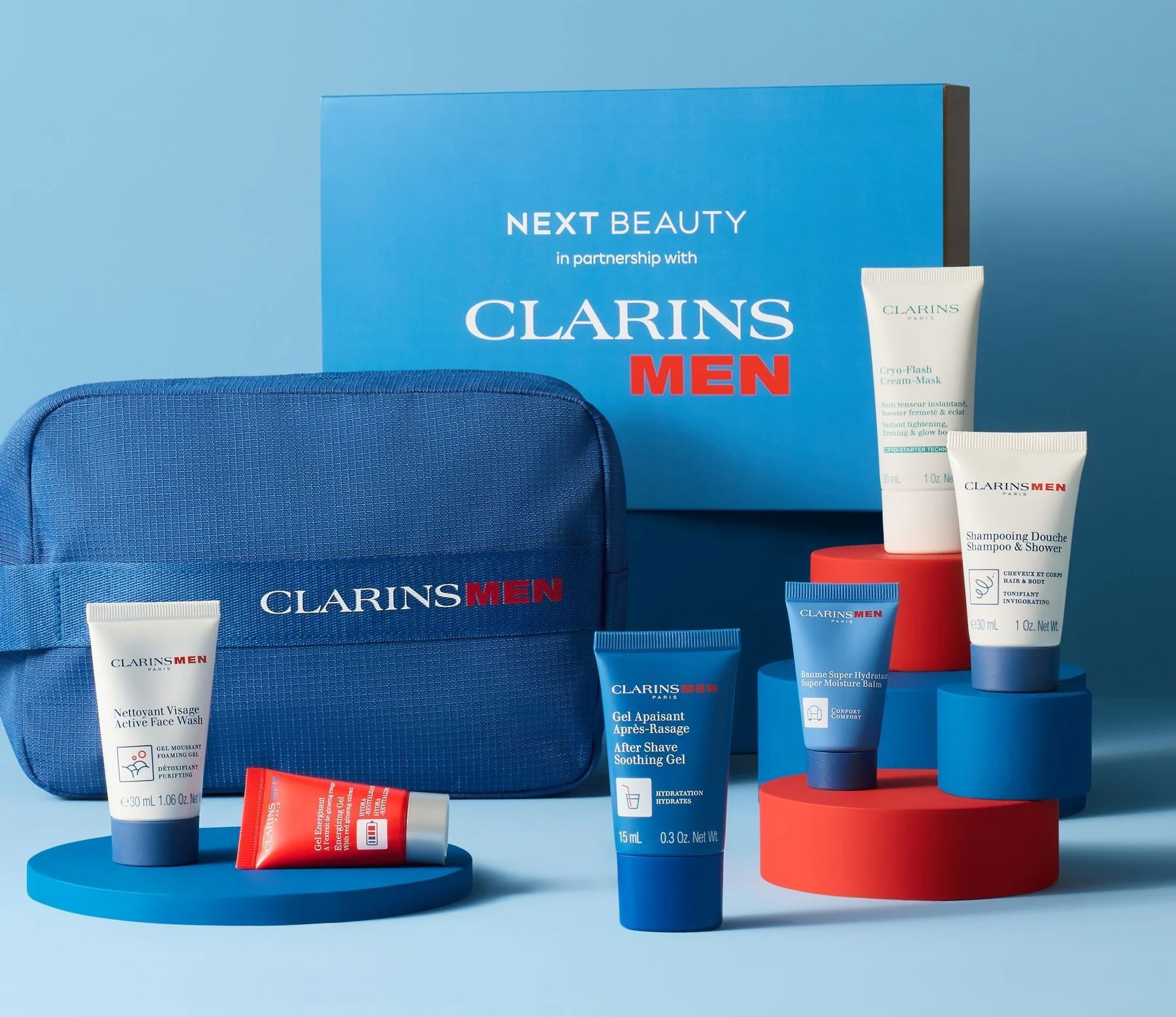 Next x Clarins Mens Solus Box 2024