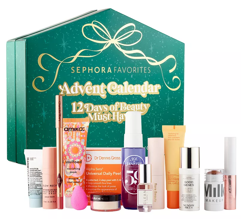 Sephora Favorites 12 Days of Beauty Must Haves Advent Calendar 2024