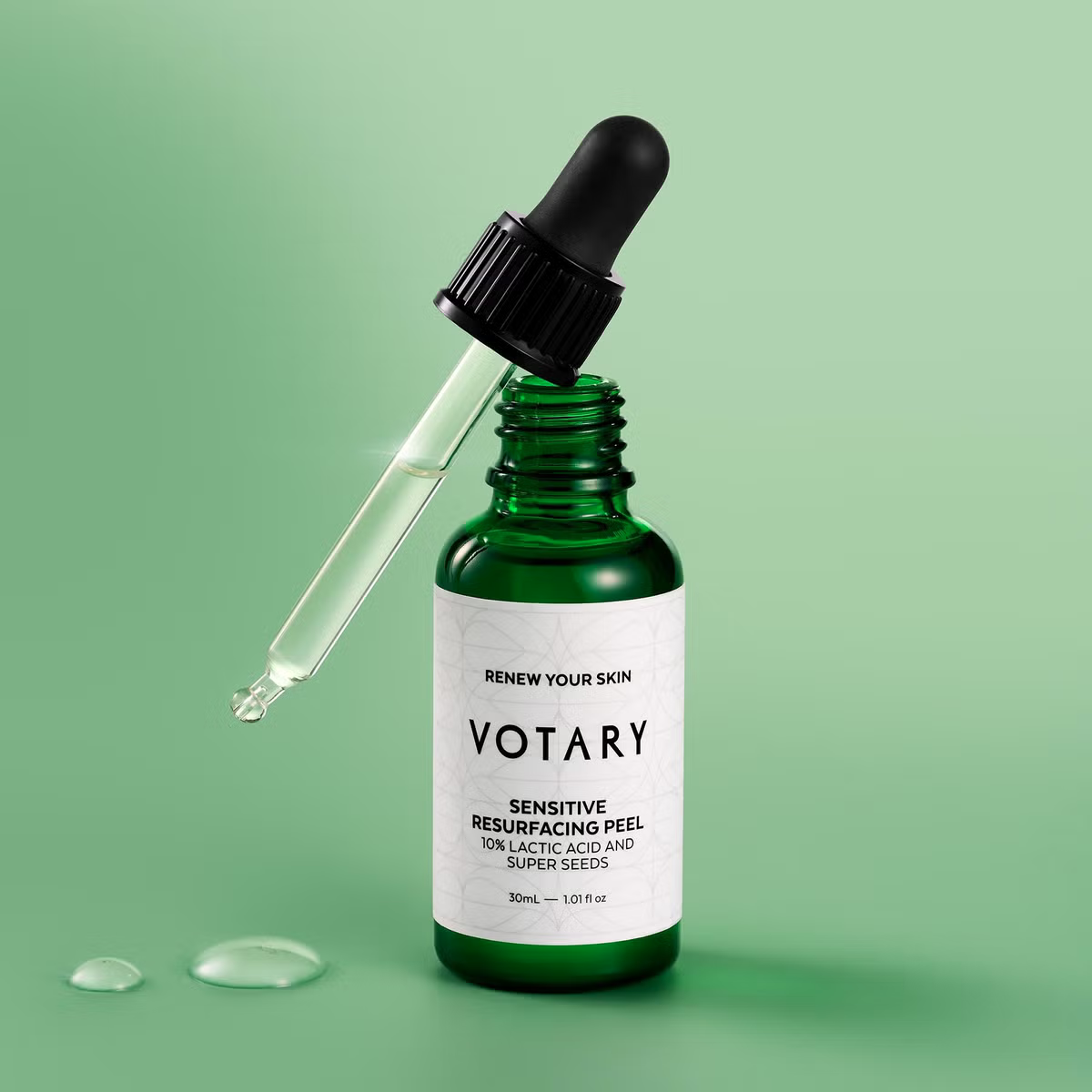 Votary Sensitive Resurfacing Peel 10% Lactic Acid and Super Seeds