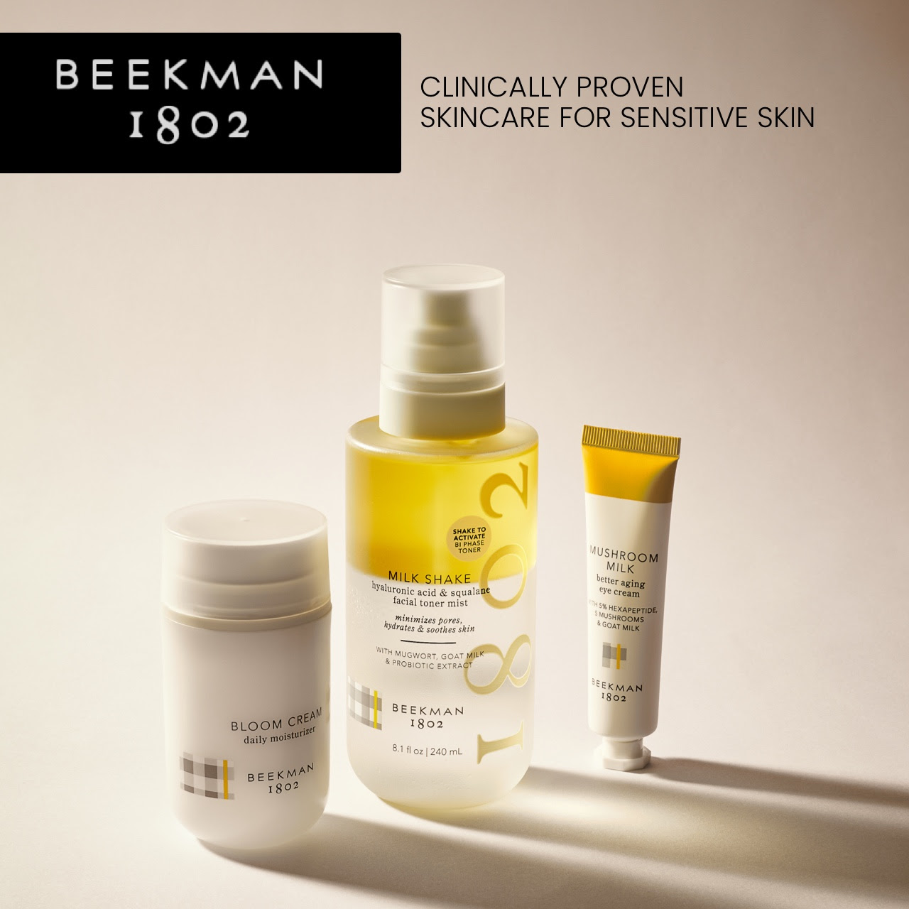 Beekman 1802 has landed to BEAUTY BAY