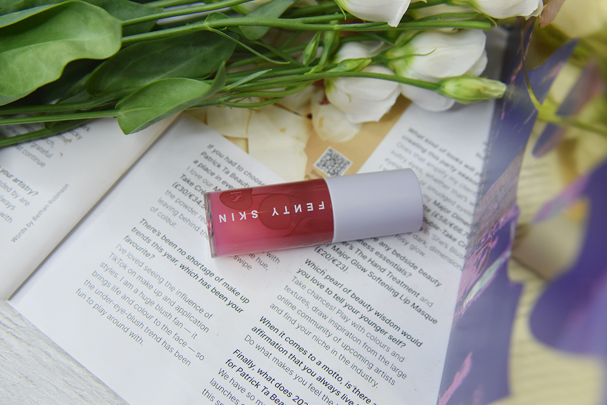 Fenty Treatz Hydrating + Strengthening Lip Oil in Cherry