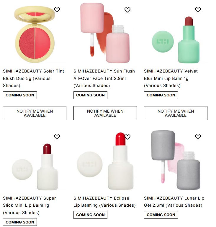 Simihaze Beauty is coming soon to Cult Beauty