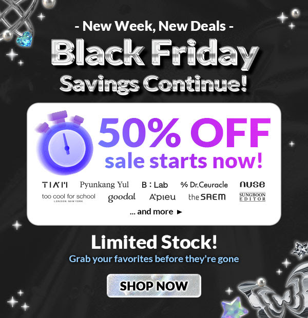 Up to 50% off sale at Yesstyle