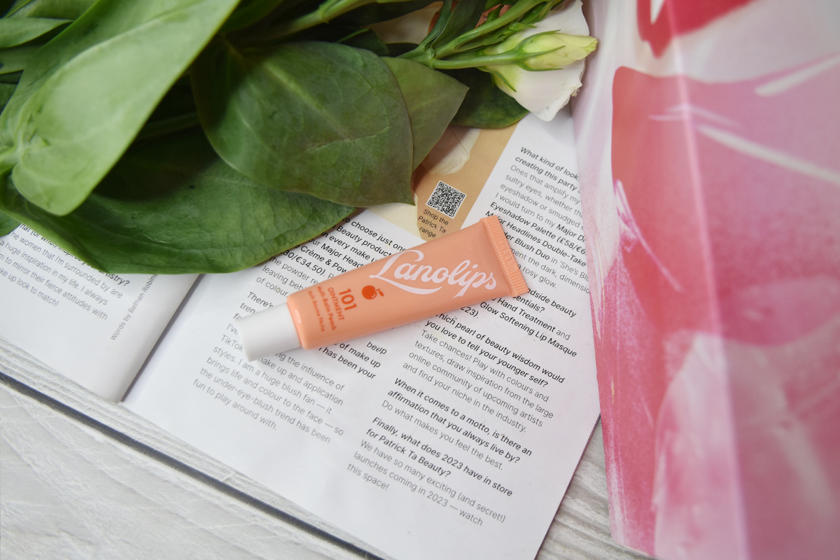 Lanolips 101 Ointment Multi-Balm in Peach