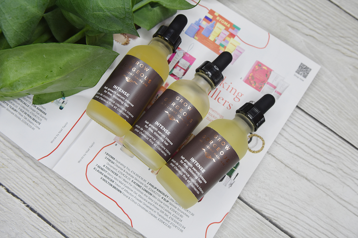 Grow Gorgeous Hair Growth Serum Intense Review 