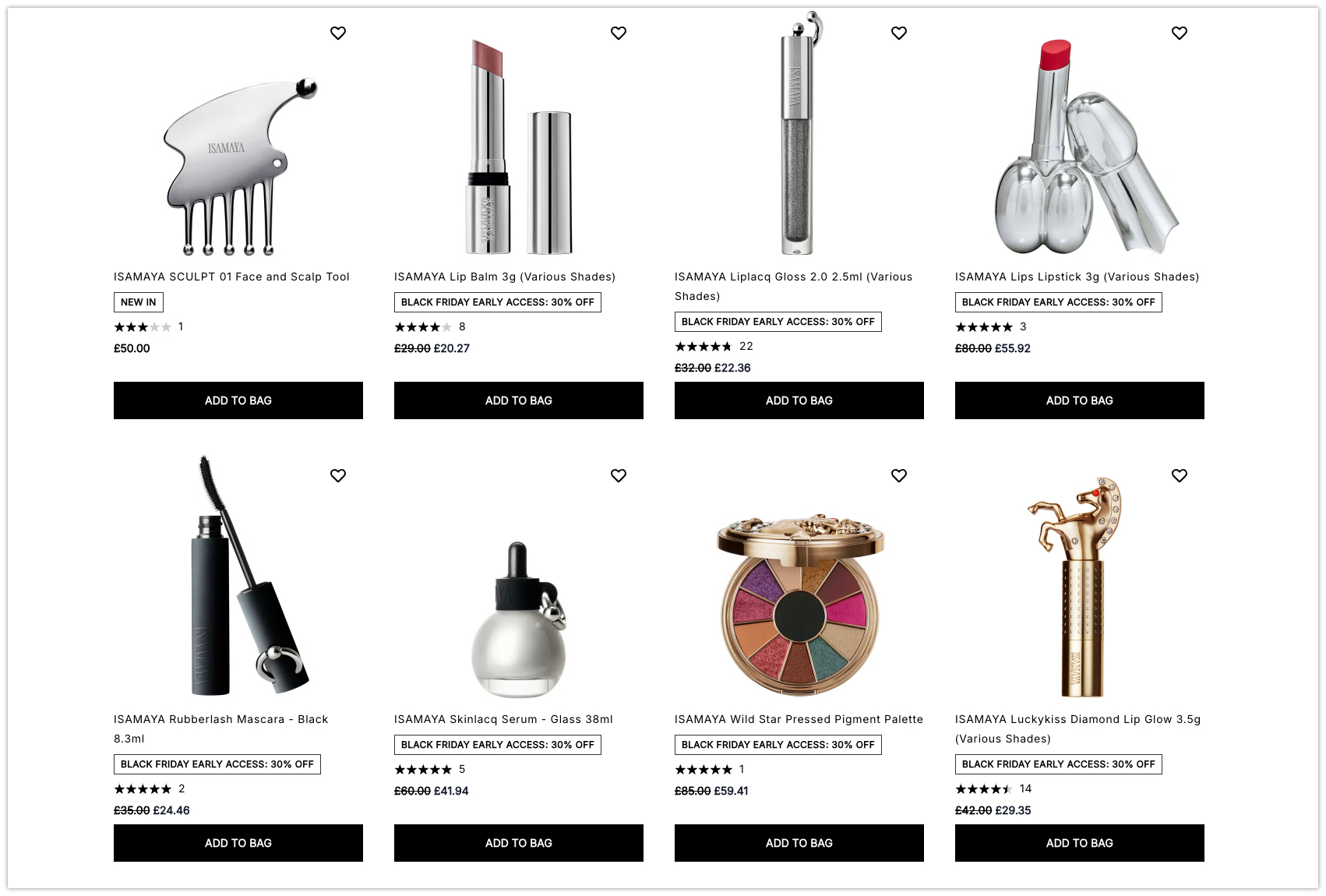 30% off ISAMAYA at Cult Beauty