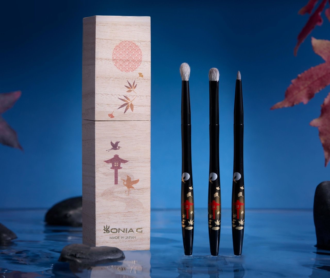 Sonia G. Japanese Gardens Maki-e Brush Set Sonia G. Japanese Gardens Maki-e Brush Set
