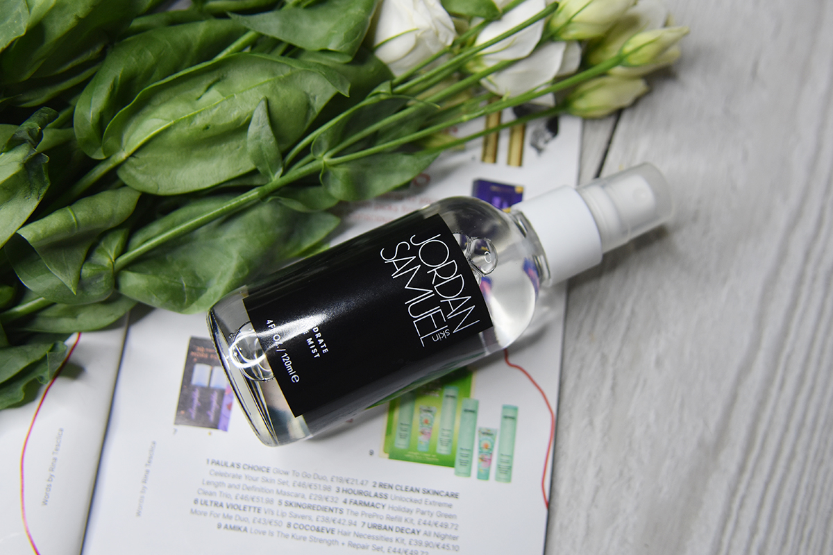 Jordan Samuel Skin Hydrate the Mist Review Jordan Samuel Skin Hydrate the Mist Review