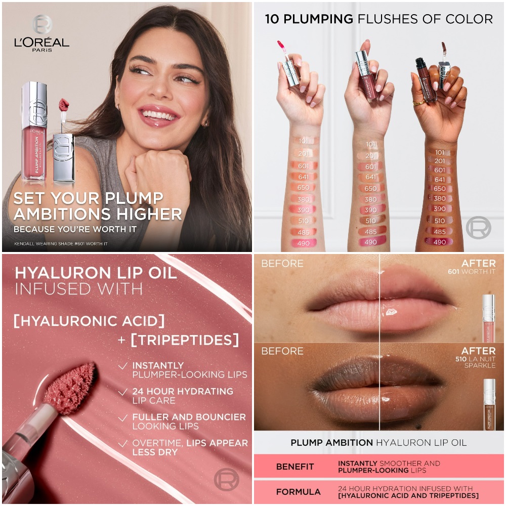 L'Oreal Paris Plump Ambition Hyaluron Lip Oil