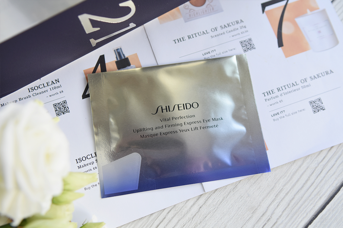 Shiseido Uplifting and Firming Express Eye Mask