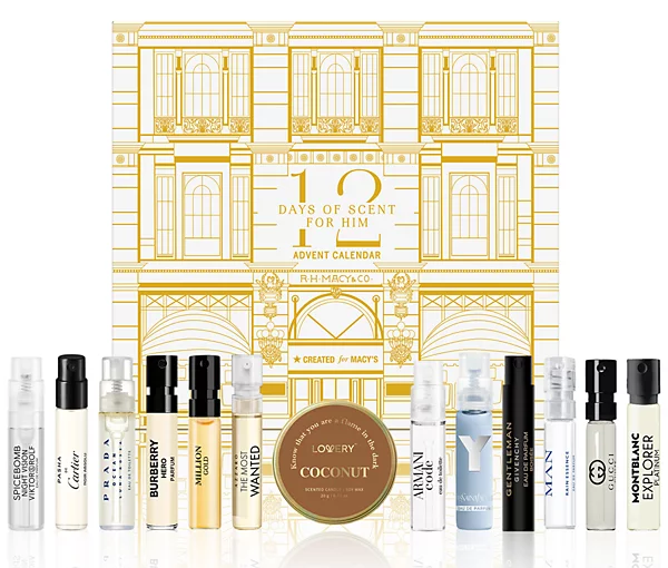 Macy’s Favorite Scents 12 Days Of Scent For Him Advent Calendar