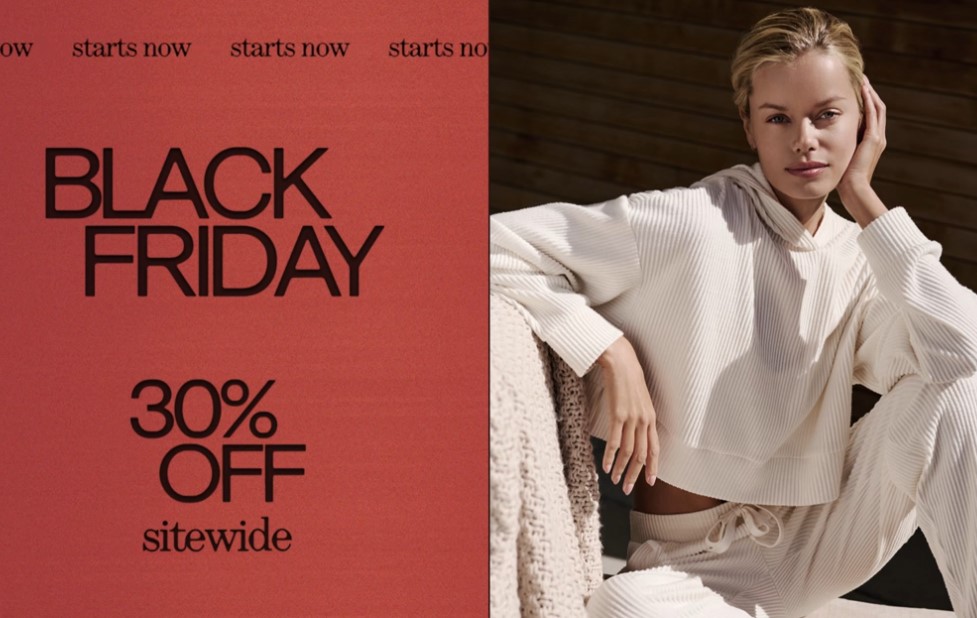 Black Friday at Aloyoga: 30% off sitewide