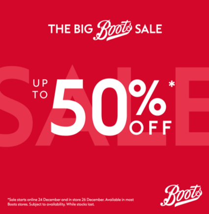 Offers at Boots