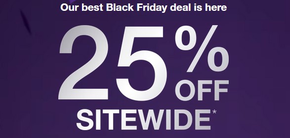 Black Friday at Clinique: 25% off sitewide