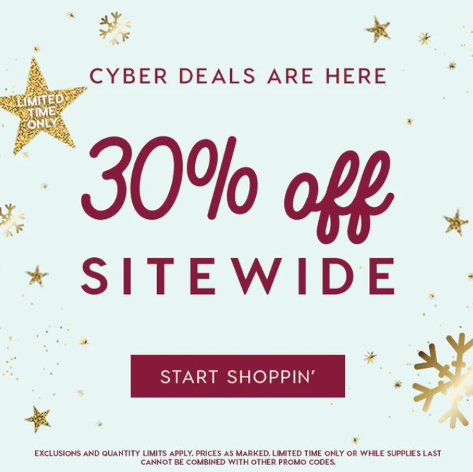 Black Friday at Colourpop: 30% off sitewide
