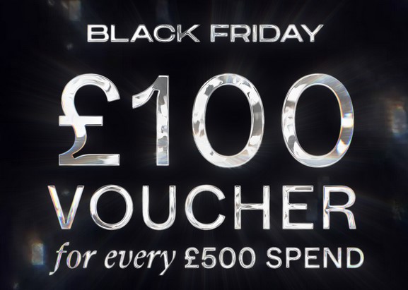Black Friday at Flannels: £100 voucher for every £500 spend