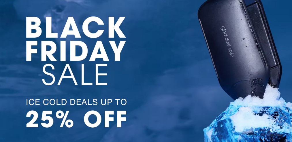 Black Friday at GHD: Up to 25% off sitewide