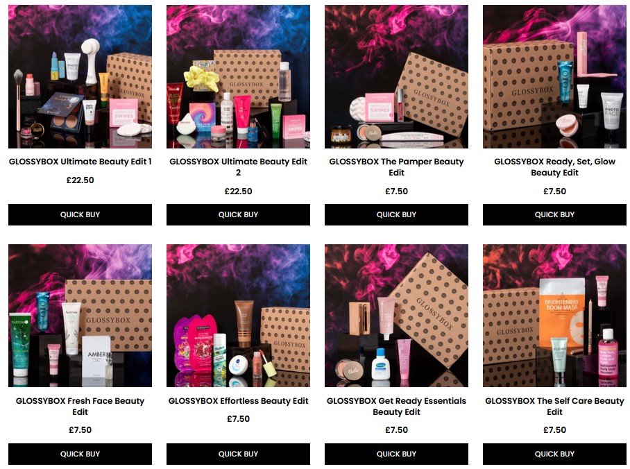 GlossyBox Black Friday Edits 2024