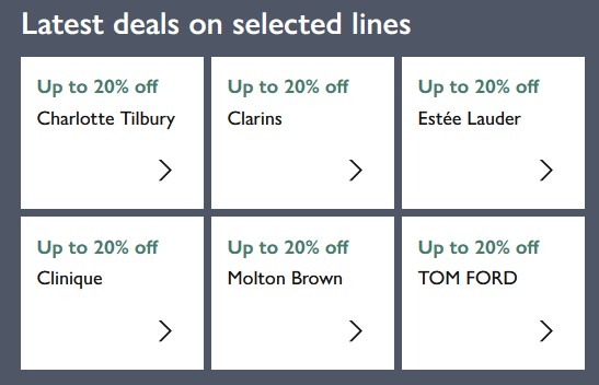 Black Friday at John Lewis: Up to 20% off Beauty