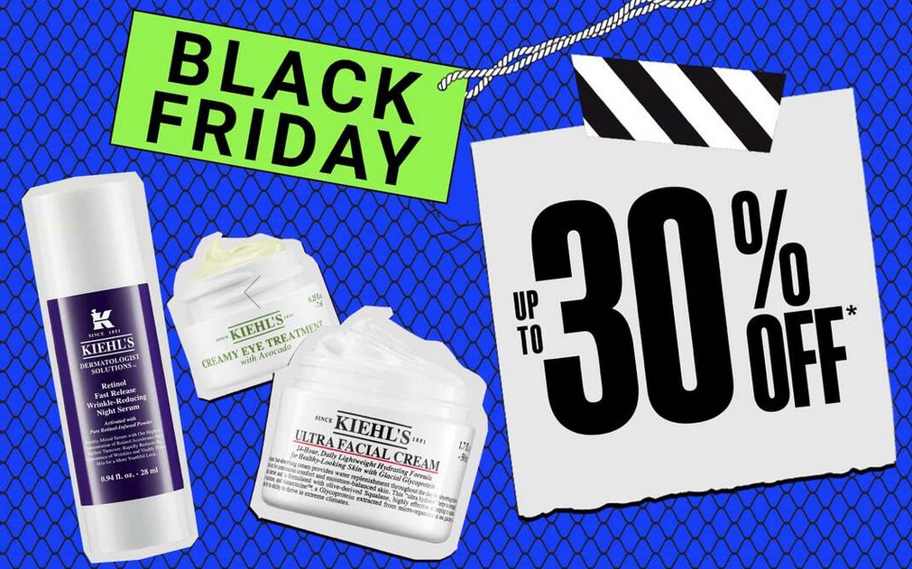 25% off sitewide at Kiehls or 30% off when you buy 2