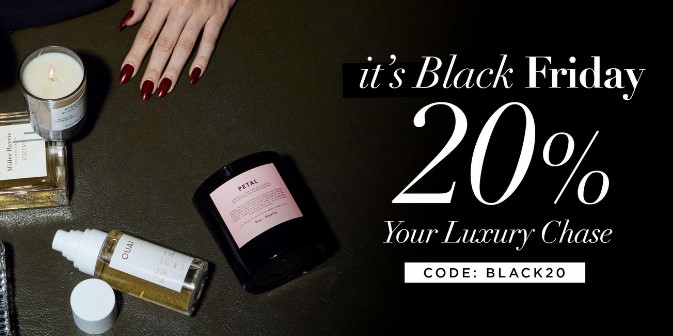 Black Friday at Niche Beauty: 20% off sitewide