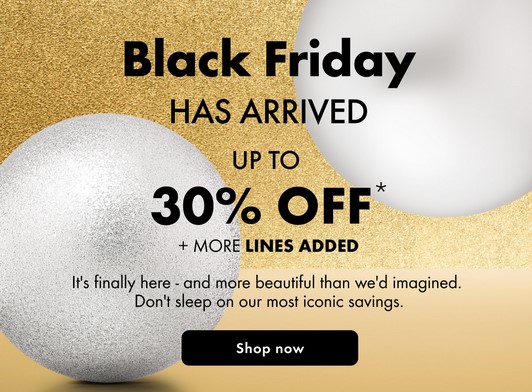 Black Friday at Sephora UK: Up to 30% off sitewide