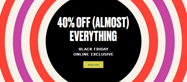 Black Friday at The Body Shop: 40% off almost everything