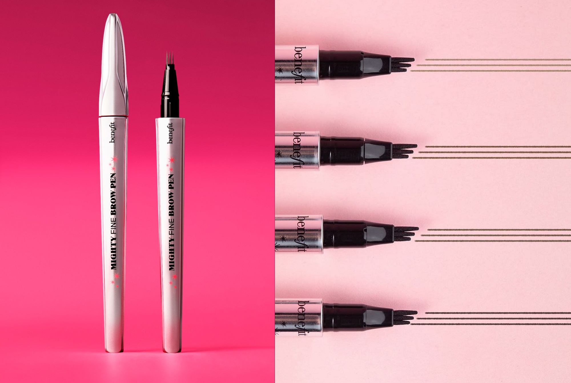 Benefit has announced the Benefit Mighty Fine Brow Pen