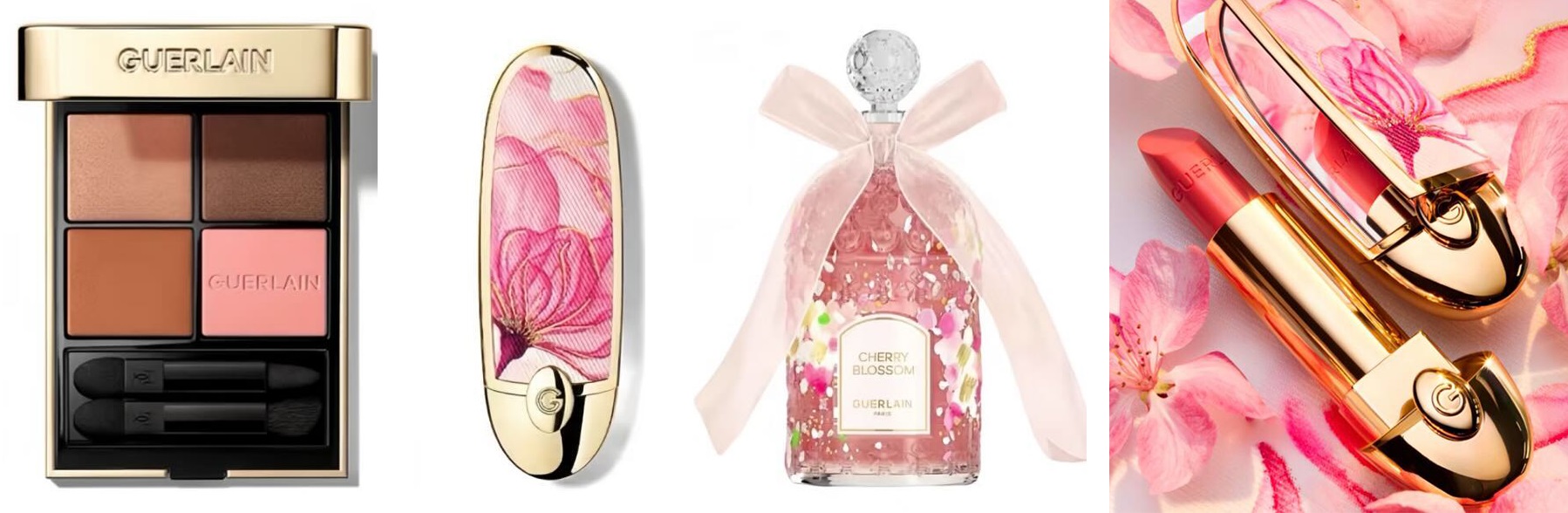 Guerlain Cherry Blossom Collection for Spring 2025 Guerlain Cherry Blossom Collection for Spring 2025