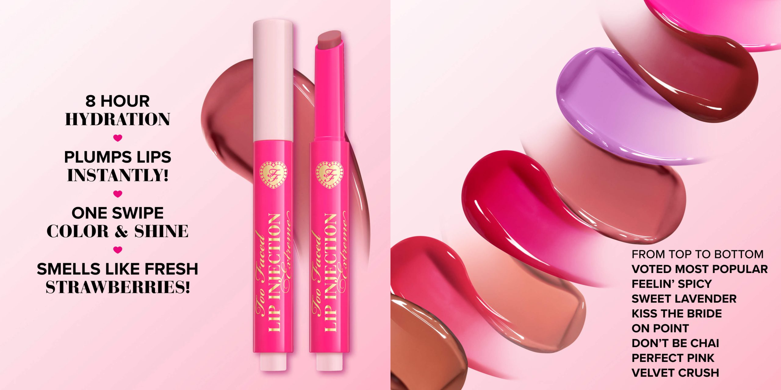Too Faced Lip Injection Extreme Plumping Clicks Too Faced Lip Injection Extreme Plumping Clicks