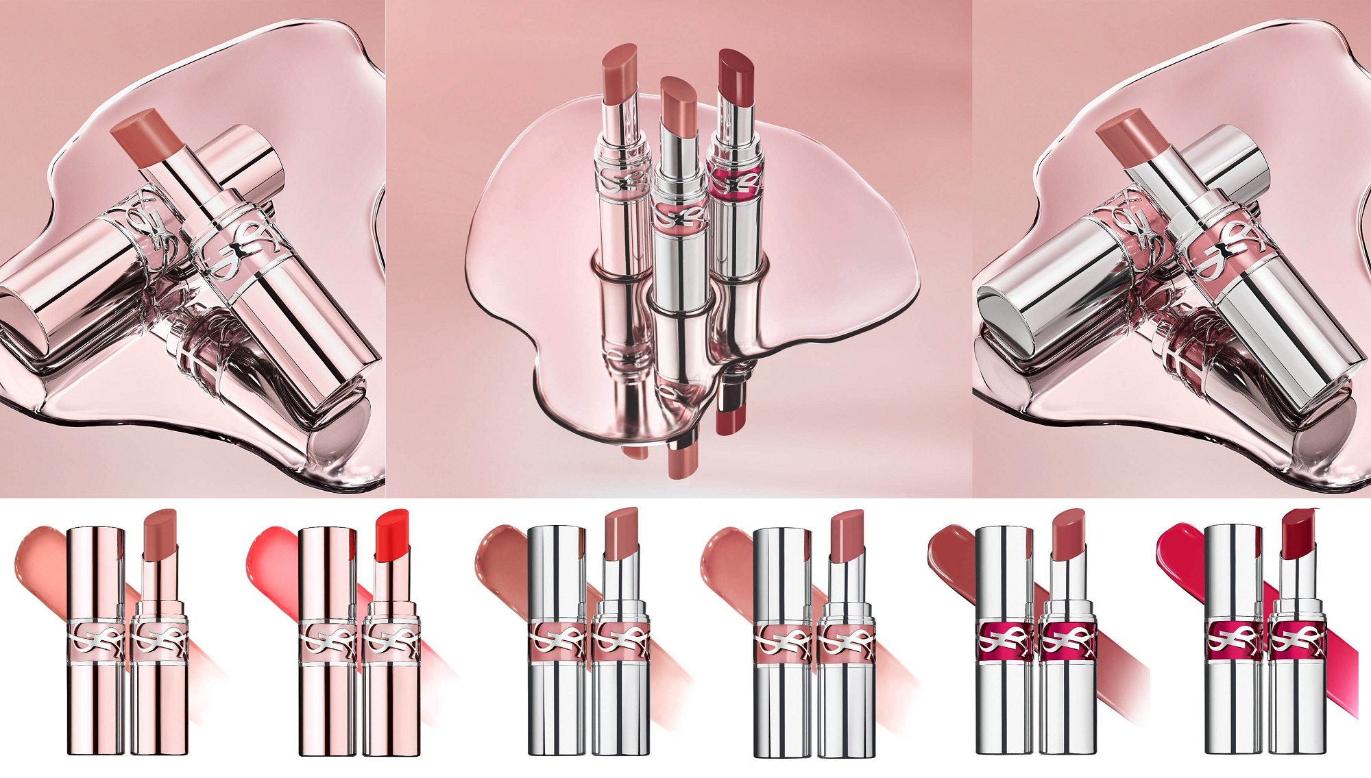 YSL Love Shine Pink Cloud Collection YSL Love Shine Pink Cloud Collection