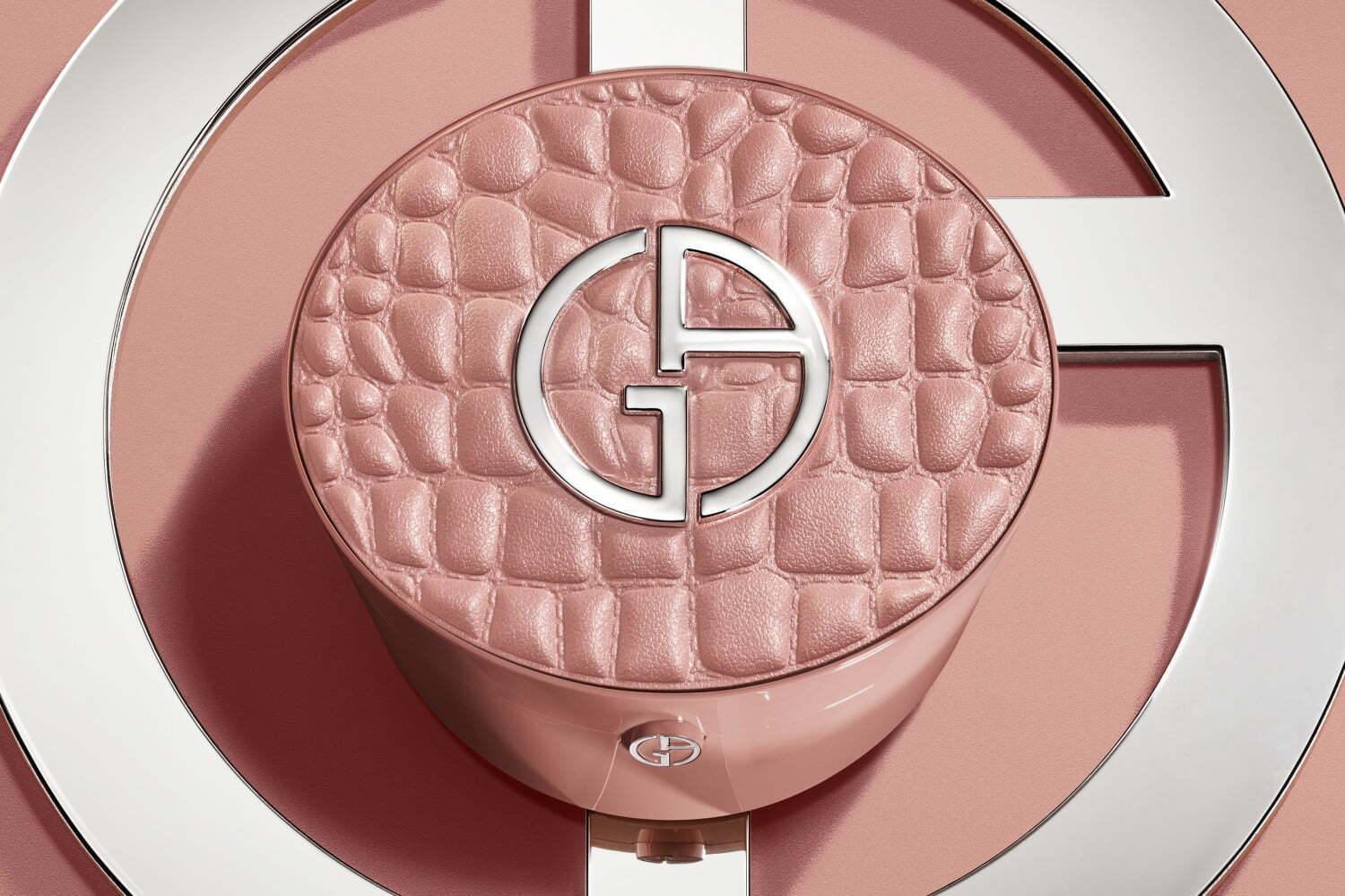 Armani To Go Cushion Case Croco Nude