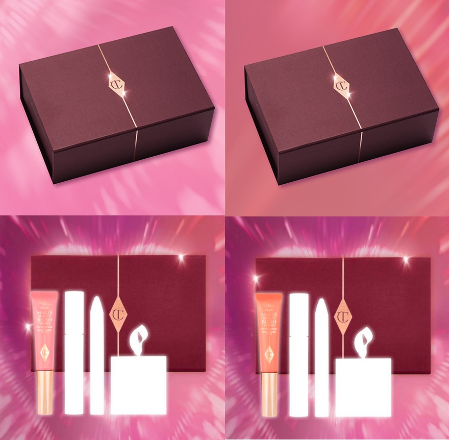 Charlotte Tilbury Mystery Box in Pink or Peach Charlotte Tilbury Mystery Box in Pink or Peach