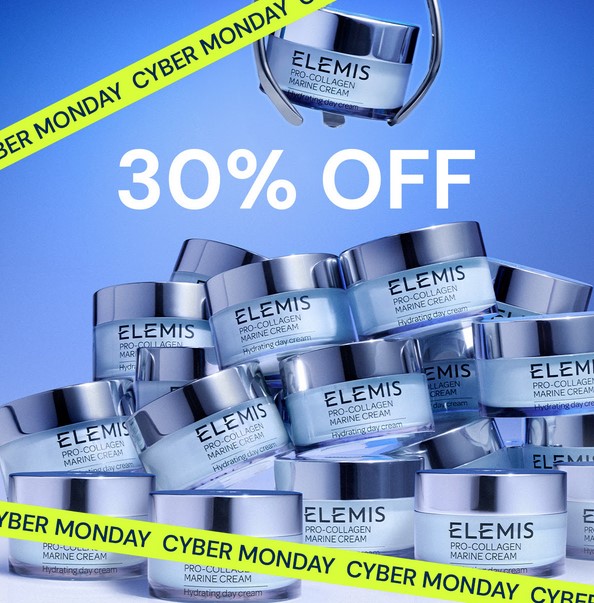 Cyber Monday at Elemis: 30% off sitewide Cyber Monday at Elemis: 30% off sitewide