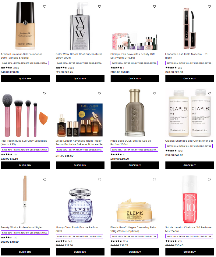 Cyber Monday at Lookfantastic: Up to 50% off sitewide Cyber Monday at Lookfantastic: Up to 50% off sitewide