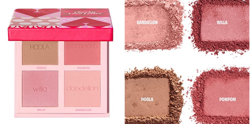 Benefit Cheeky Love Letter Mini bronzer & blush palette Valentine's Day set