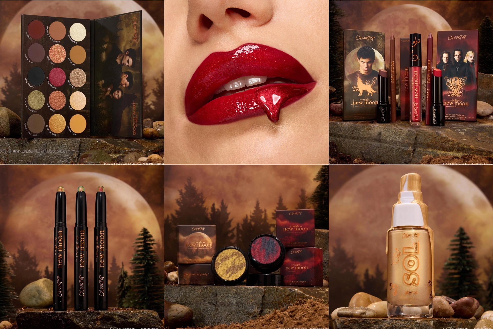 Twilight x ColourPop New Moon Collection Twilight x ColourPop New Moon Collection