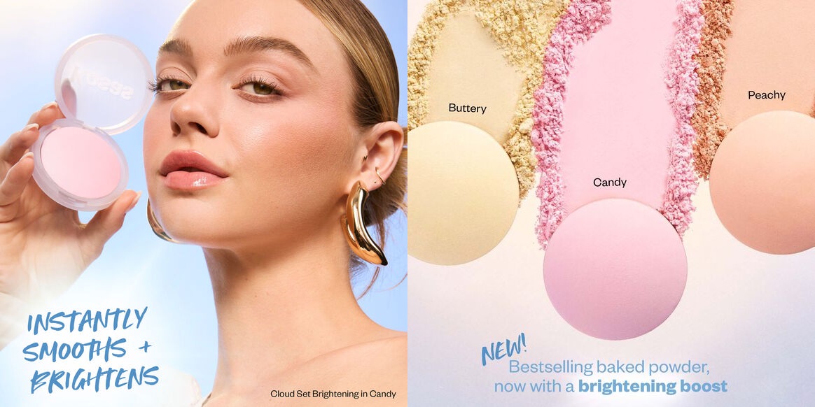 KOSAS Cloud Set Brightening Baked Setting & Smoothing Powder KOSAS Cloud Set Brightening Baked Setting & Smoothing Powder