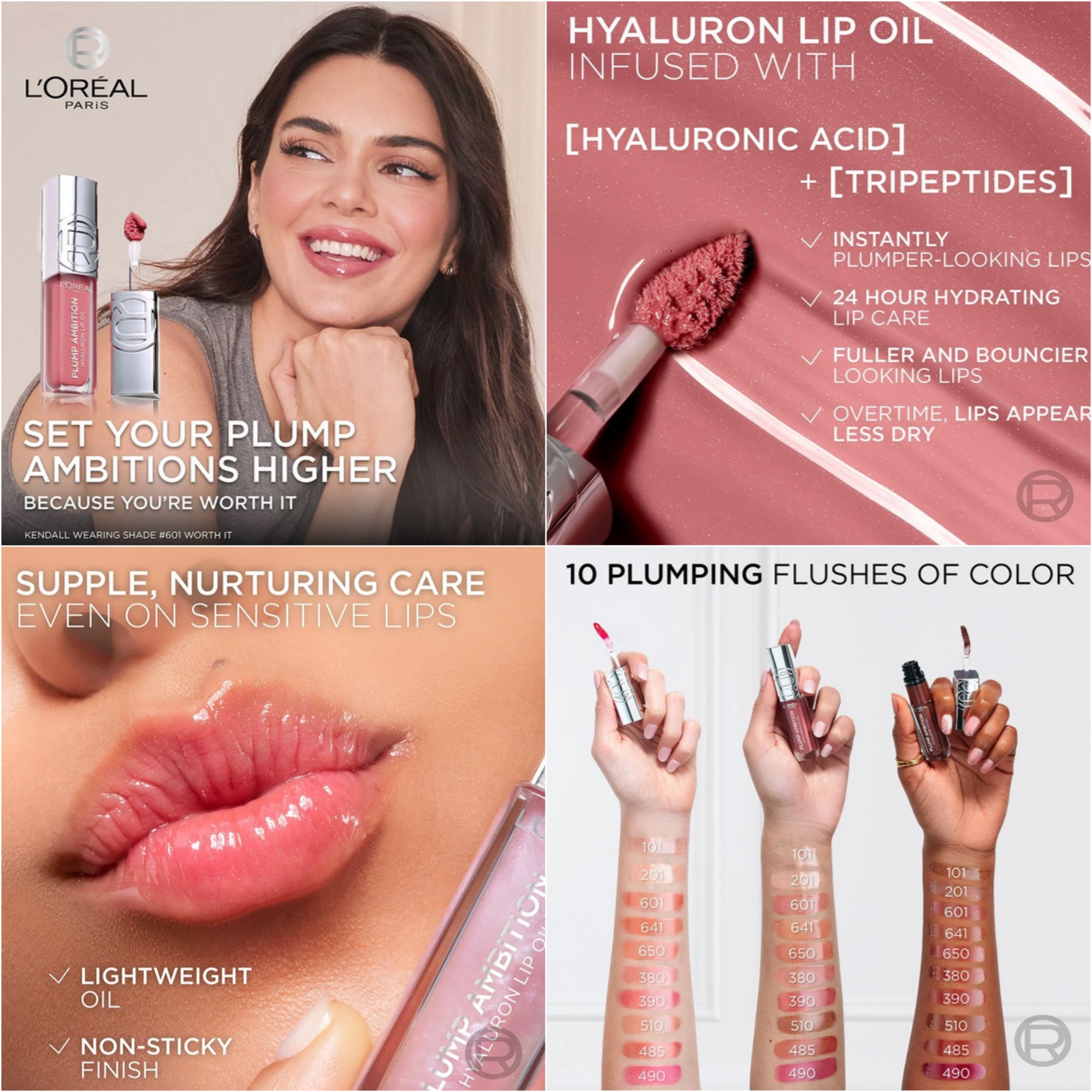 L’Oréal Paris Plump Ambition Hyaluron Lip Oil L’Oréal Paris Plump Ambition Hyaluron Lip Oil