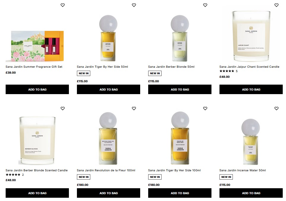 Sana Jardin has landed at Cult Beauty