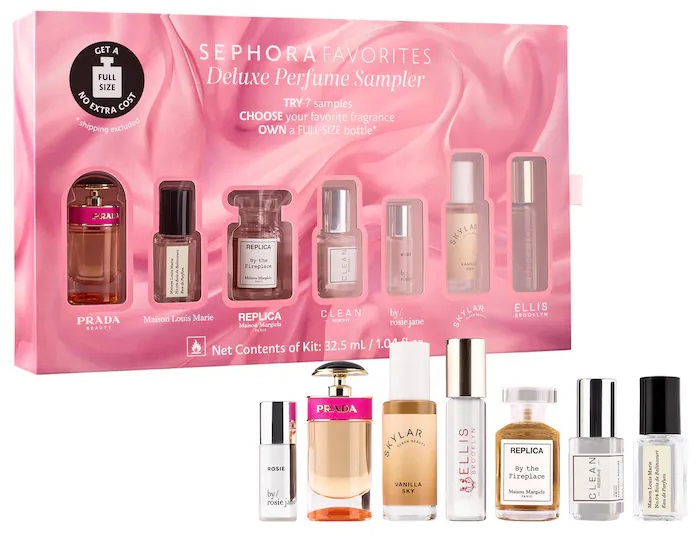 Sephora Favorites Scent the Look Deluxe Perfume Sampler with Redeemable Voucher Sephora Favorites Scent the Look Deluxe Perfume Sampler with Redeemable Voucher