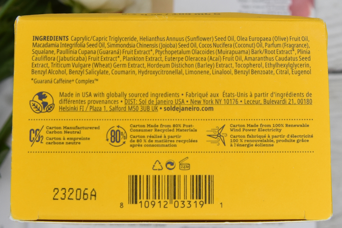 Sol de Janeiro Bum Bum Body Firmeza Oil