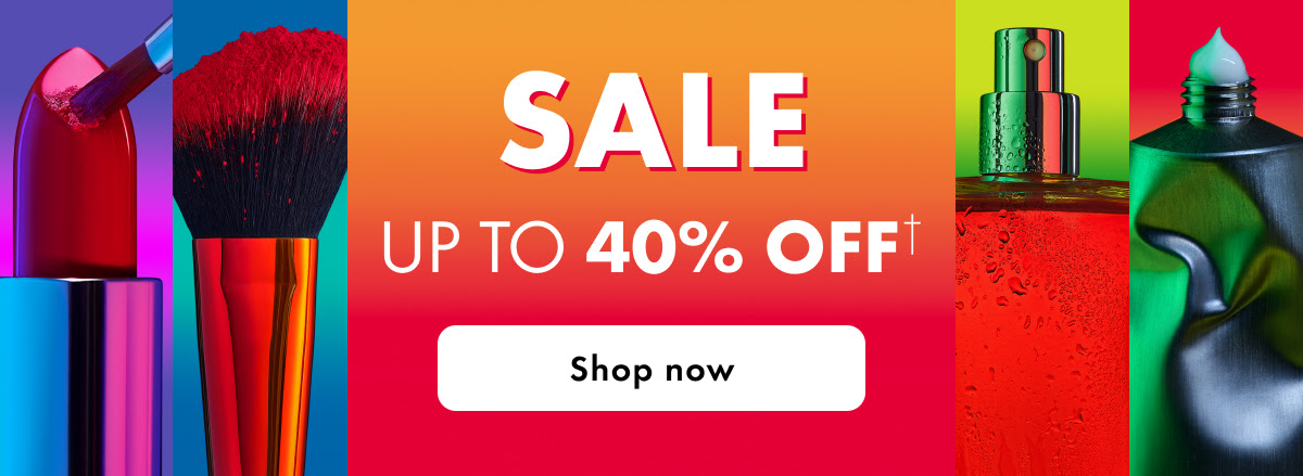 Up to 40% off sale at Sephora UK
